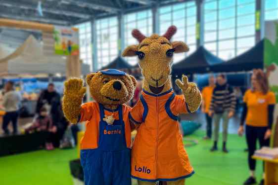 Lollo ja Bernie Matkamessuilla