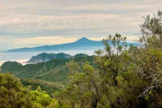 Teide La Gomeralta nähtynä