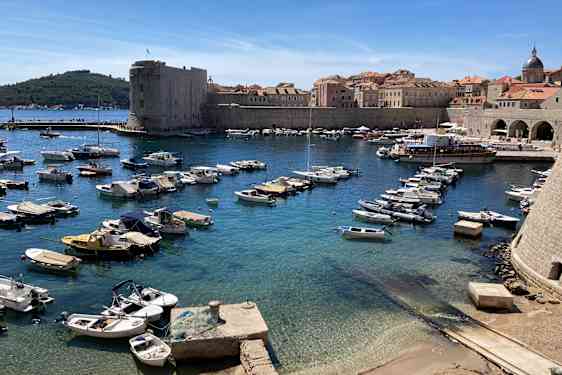 Satama Dubrovnikin vanhassakaupungissa