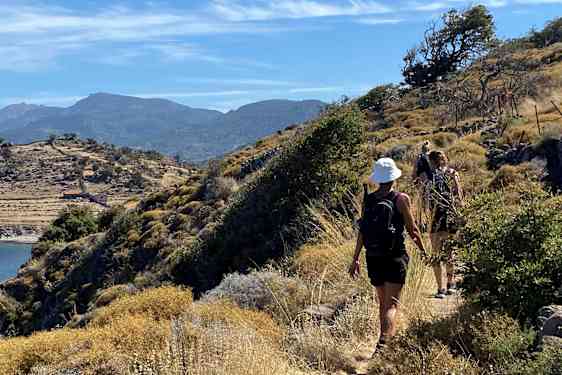 tienviittoja vaellusreitillä