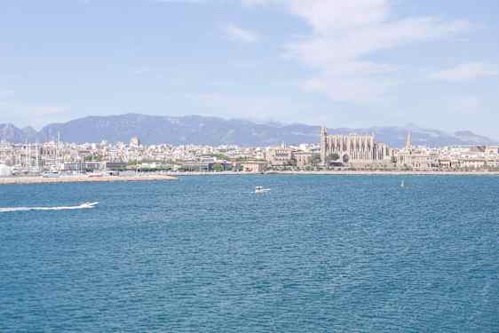 Palma risteilyalukselta katsottuna