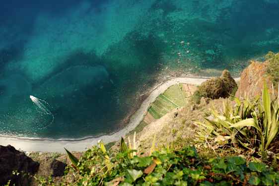 Dramatisk natur på Madeira