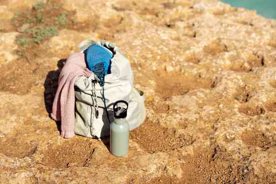 Träningssko och flip flop