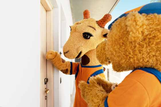 Lollon & Bernien vierailukäynti