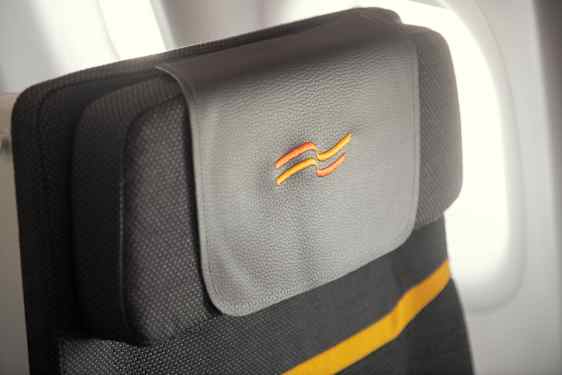 Sunclass Airlines istuin koneessa