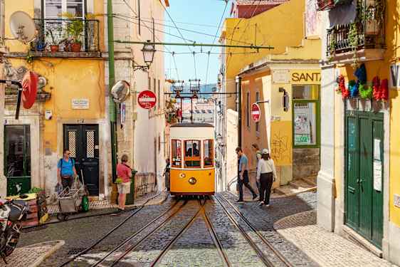 Spårvagn i Lissabon