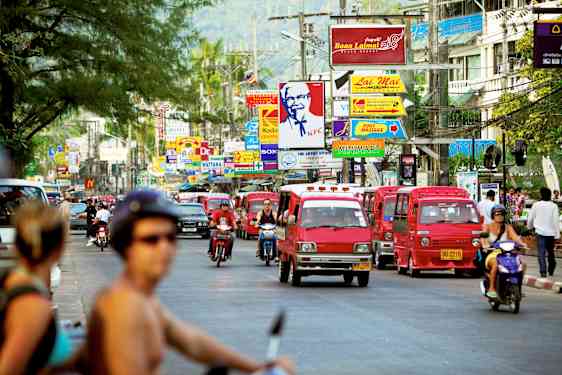 Patong ja Phuket Town