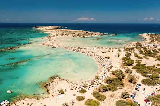 Elafonissi Kreetalla