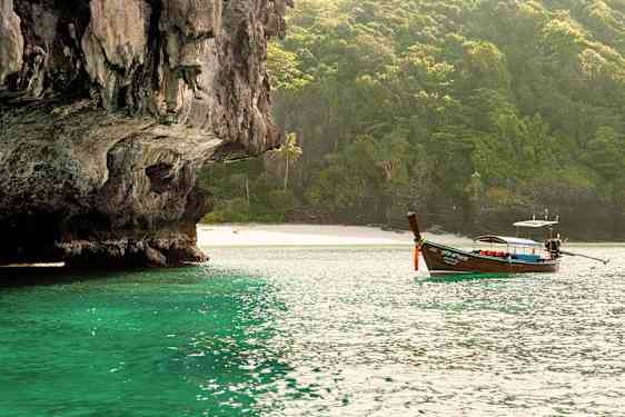 Pitkähäntävene Krabilla