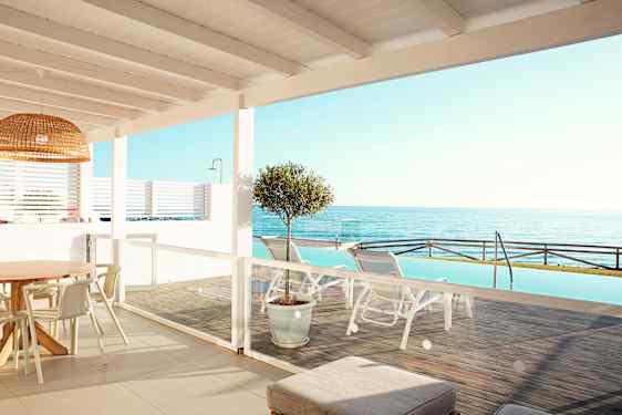 Sunwing Makrigialos Beach -hotellin Swim Out-huoneisto