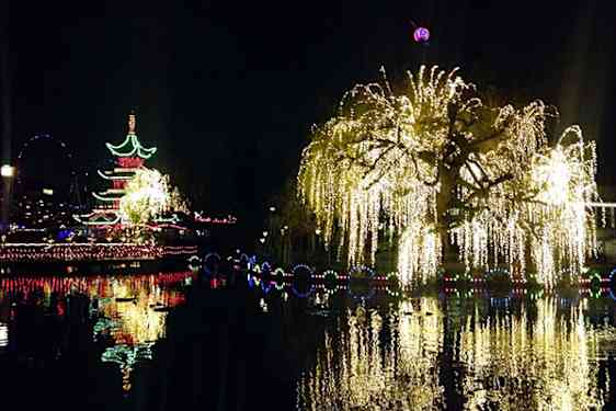 Jouluvalaistu Tivoli