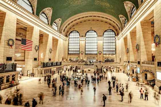 Foto från Pexels. Grand Central Station.