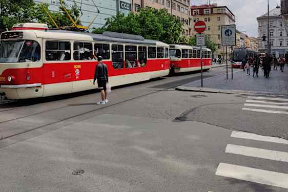 Raitiovaunu Prahassa