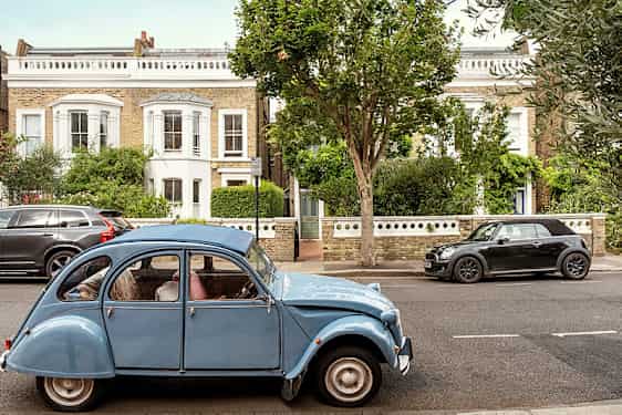 Katunäkymä Lontoossa