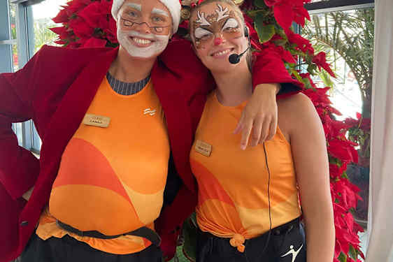 Joulunviettoa Ocen Beach Club Gran Canarialla