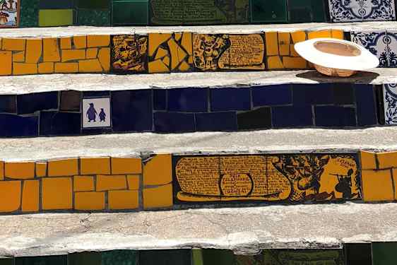 Selarón-portaat Riossa