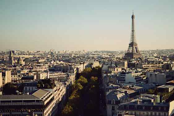 Näkymät pariisin yllä