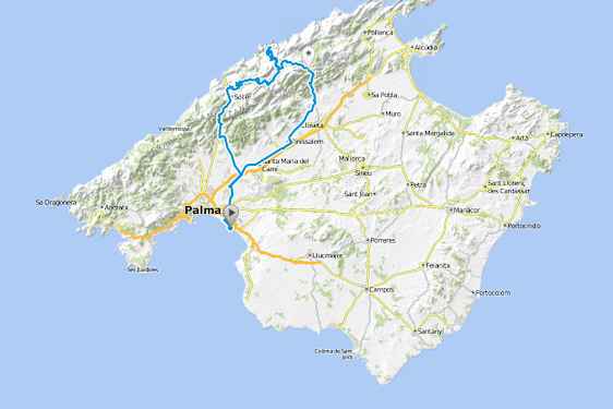 Puig Mayor ja Sa Calobra