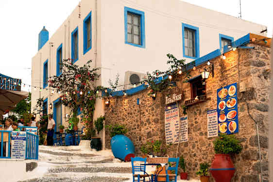 Charmiga byar i Grekland