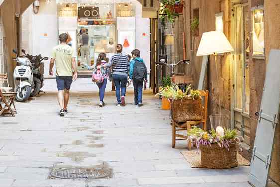 Ostoskatuja Barcelonassa