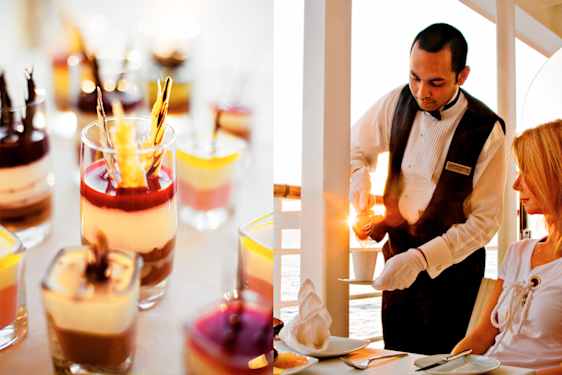 Huippuluokan ruokaa ja huippuluokan palvelua