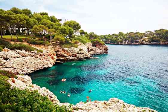 Uimapoukama Mallorcalla