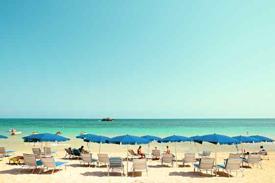 Ayia Napan ranta Kyproksella 