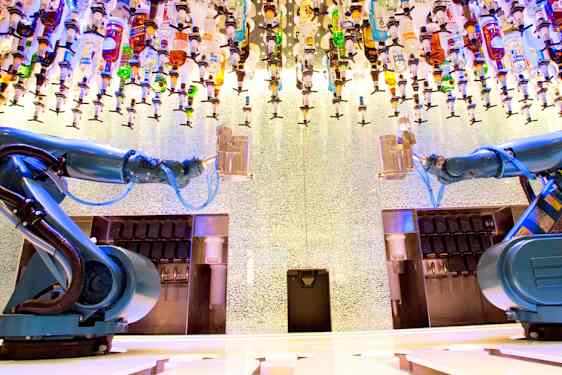 Robottibaari risteilyaluksella