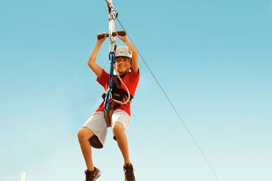 Zipline risteilyaluksella