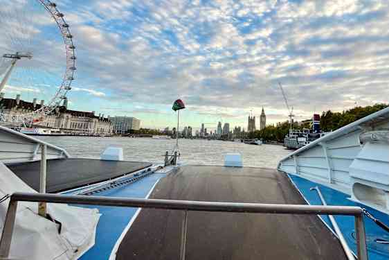 Uber Boat Thames-joella