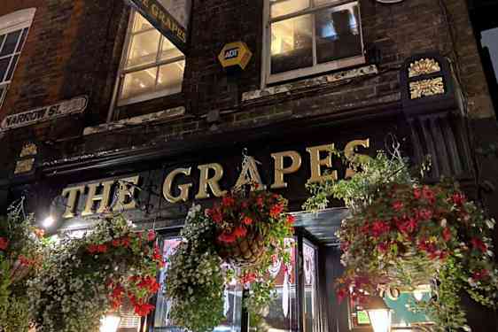 The Grapes pub