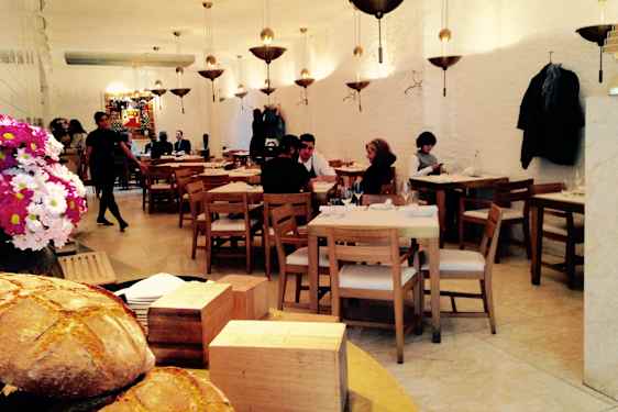 Kasvisruokaravintola Lontoossa