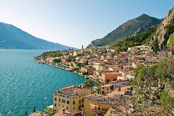 Gardasjön i Italien