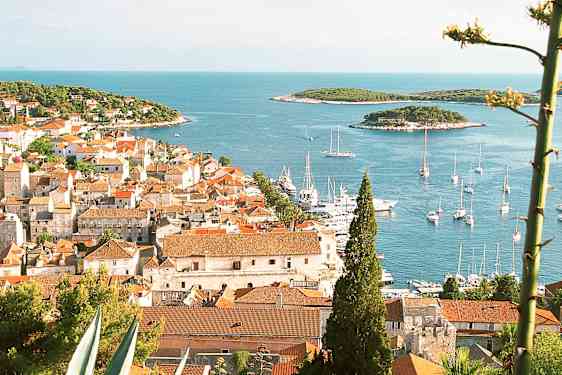 Hvarin saari Kroatiassa