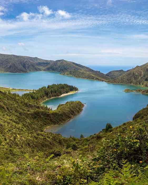 Lagoa do Fogo, Azorit. Foto: Pixabay