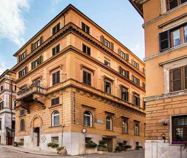 Asuinkerrostalo kaupunkialueella. (Tekoälyn luoma teksti)