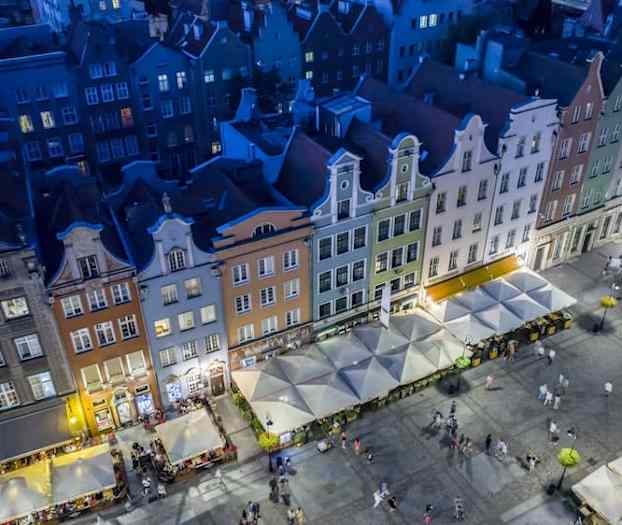 Majoituspaikan julkisivu