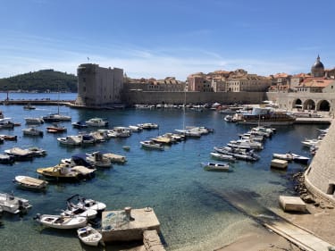 Satama Dubrovnikin vanhassakaupungissa