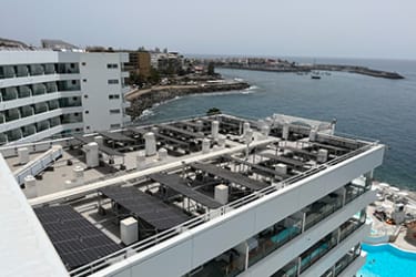 Aurinkopaneelit Sunwing Arguineguin -hotellissa