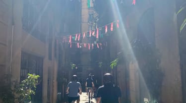 Pyöräillen läpi Barcelonan