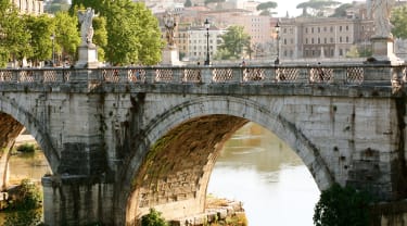 Vanha silta Roomassa