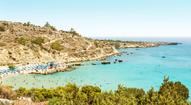 Famagustan ranta Kyproksella