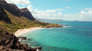 Waimanalo Beach Oahun saarella