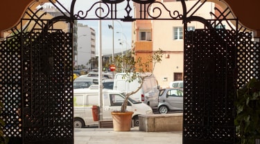 Koristeellinen portti Teneriffalla
