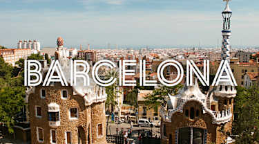 Kaupunkilomalle Barcelonaan.