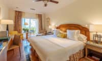 Parempitasoinen kahden hengen huone, jossa on merinäköala tai näkymät puutarhaan - Casa Ducales -hotelliosa