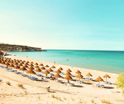 Sunwing Makrigialos Beach -hotellin lähellä on yksi Kreikan ihanimmista rannoista.