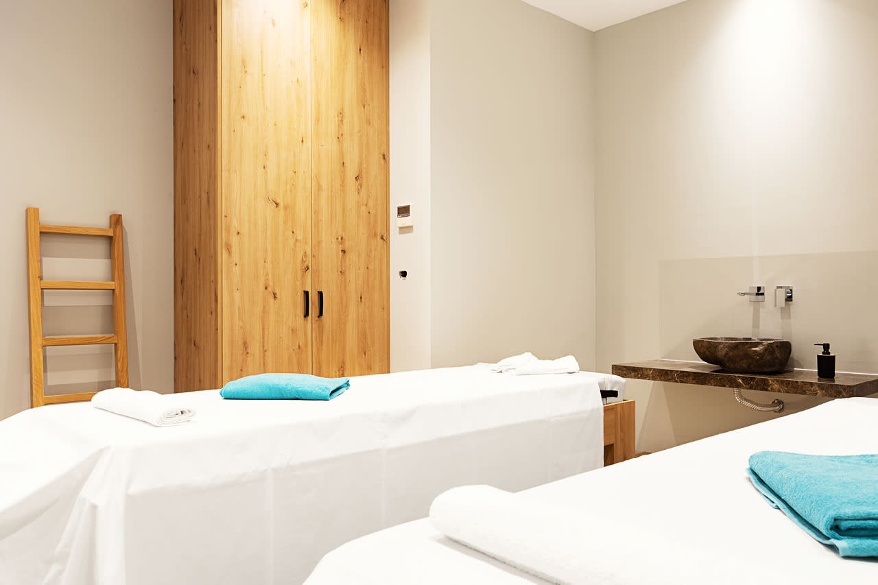 Hotellin spa-osastolla on tarjolla hyvää tekeviä hoitoja