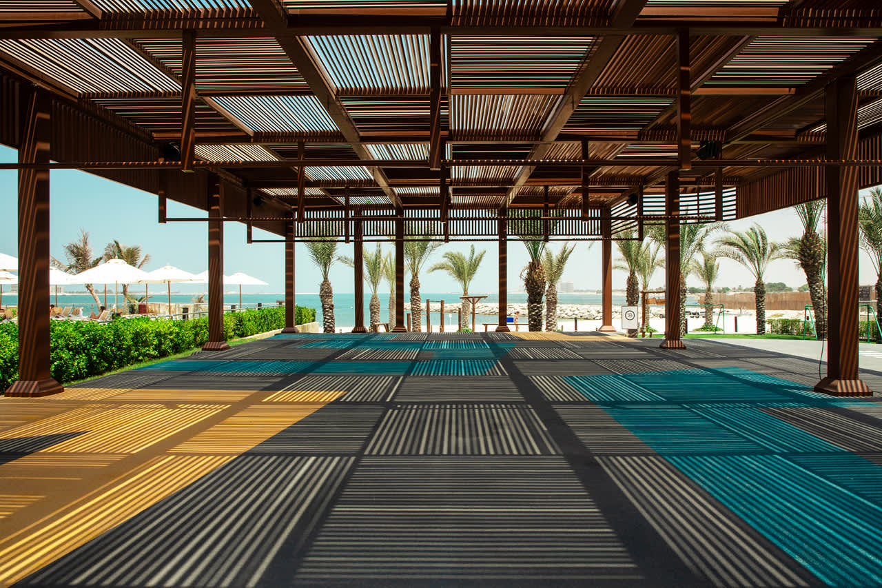 Rixos Bab Al Bahr -hotellissa on runsaasti erilaisia treenimahdollisuuksia