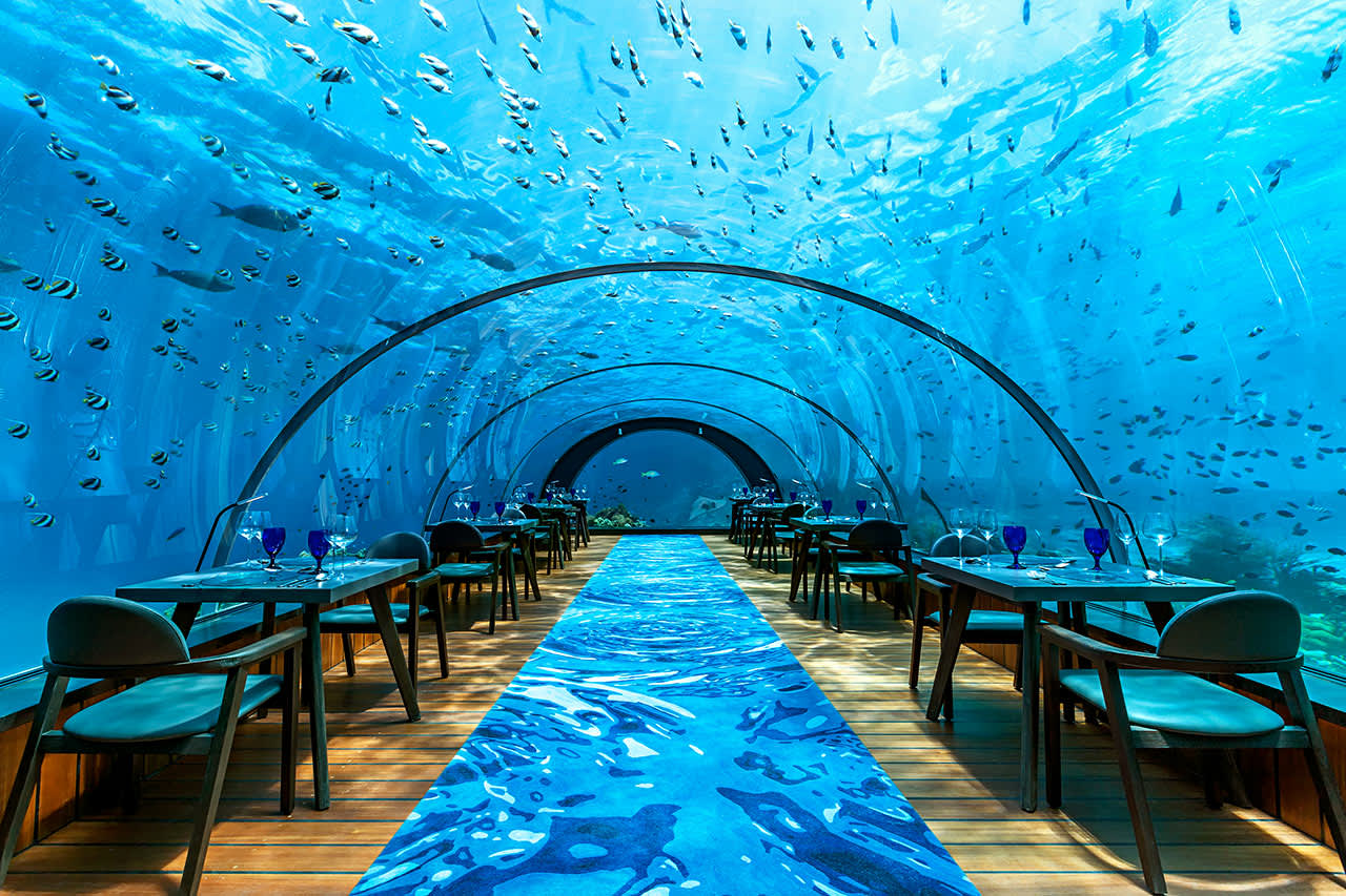 5.8. Undersea Restaurant -vedenalainen ravintola